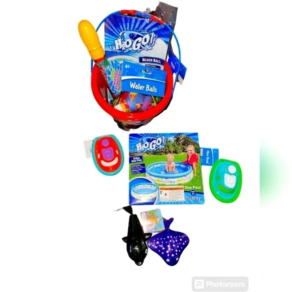 🌞Baby Pool and Summer Fun Bundle. All the fun stuff in one bundle!! 10 items! - Picture 2 of 8